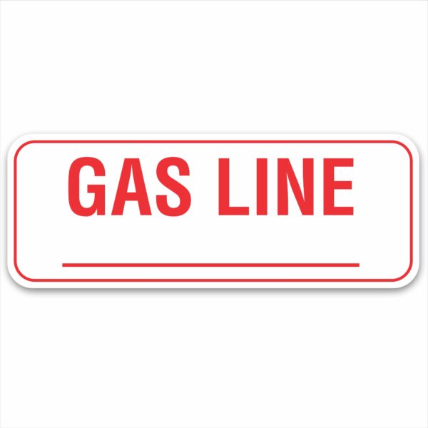 GAS LINE SIGN - My Sign Station