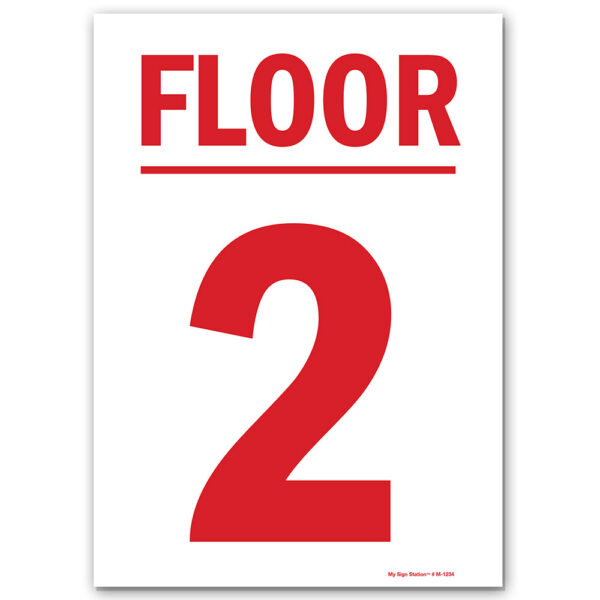 FLOOR 2 SIGN