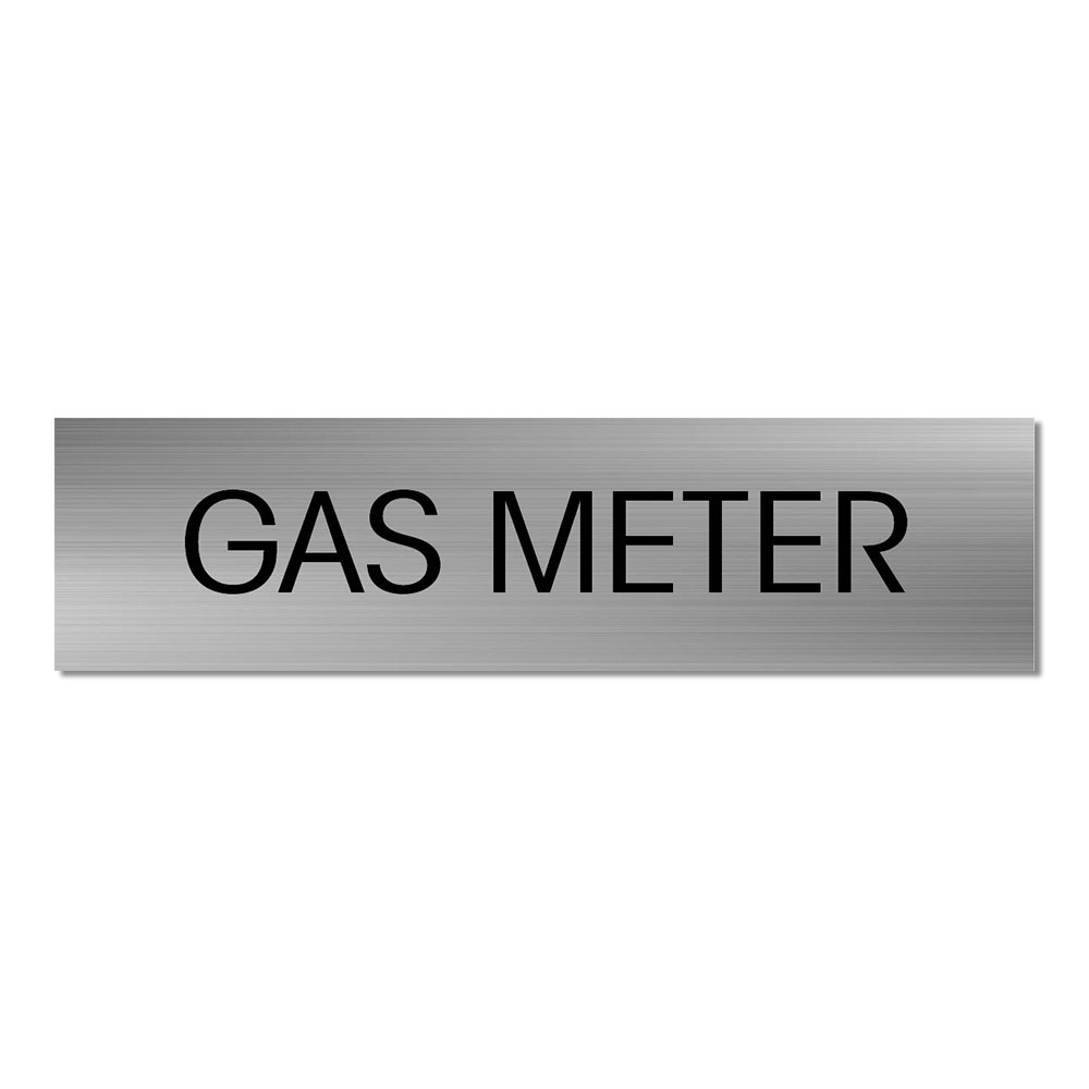 Meter On Sign GAS METER - My Sign Station