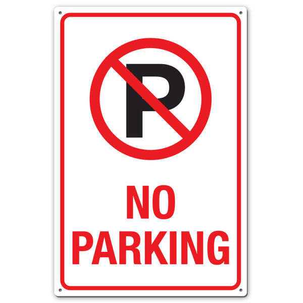 NO PARKING SIGN