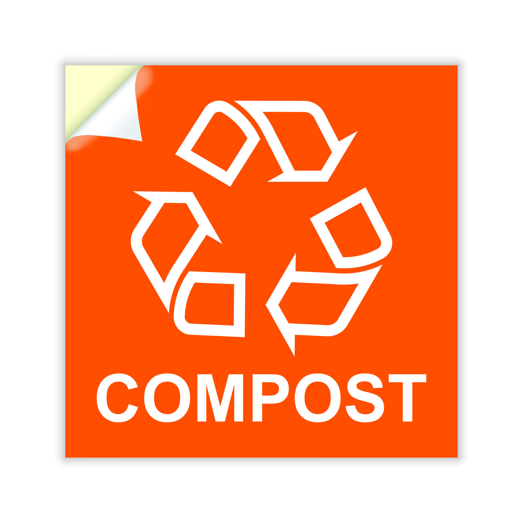 Compost Signe COMPOST RECYCLING SIGN - My Sign Station