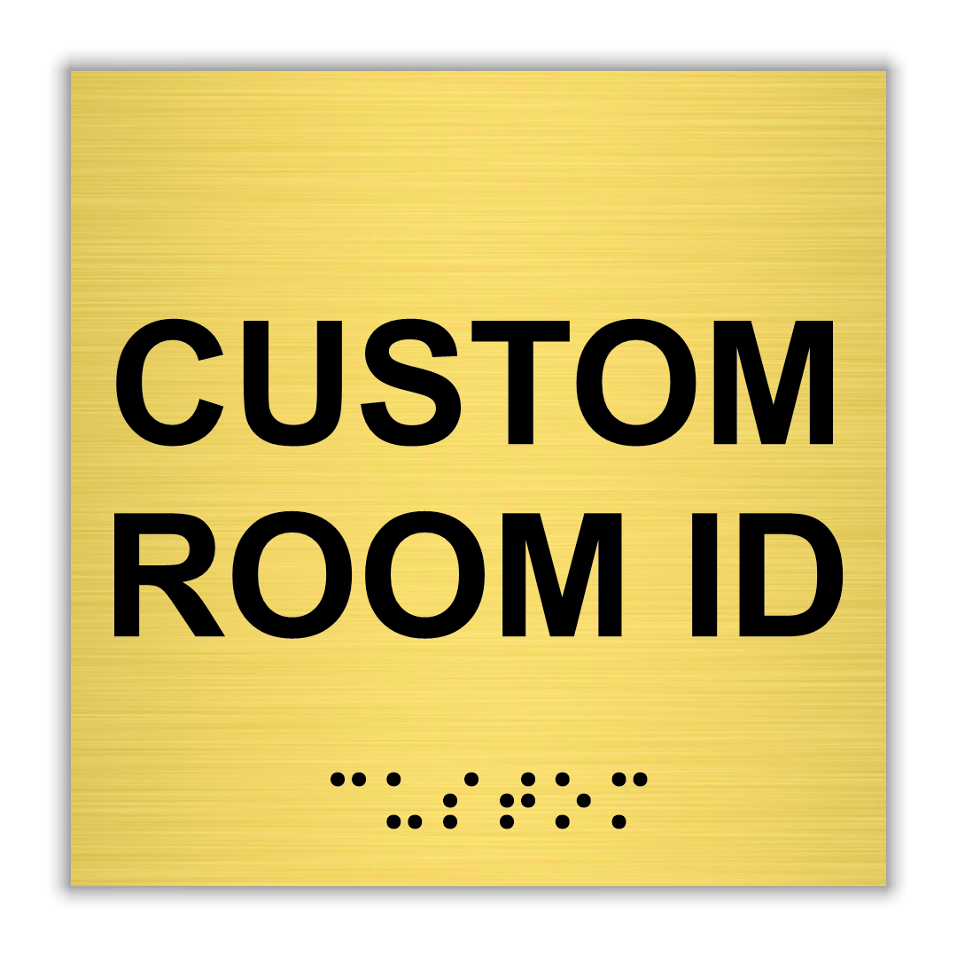 ADA CUSTOM ROOM ID SIGN - My Sign Station